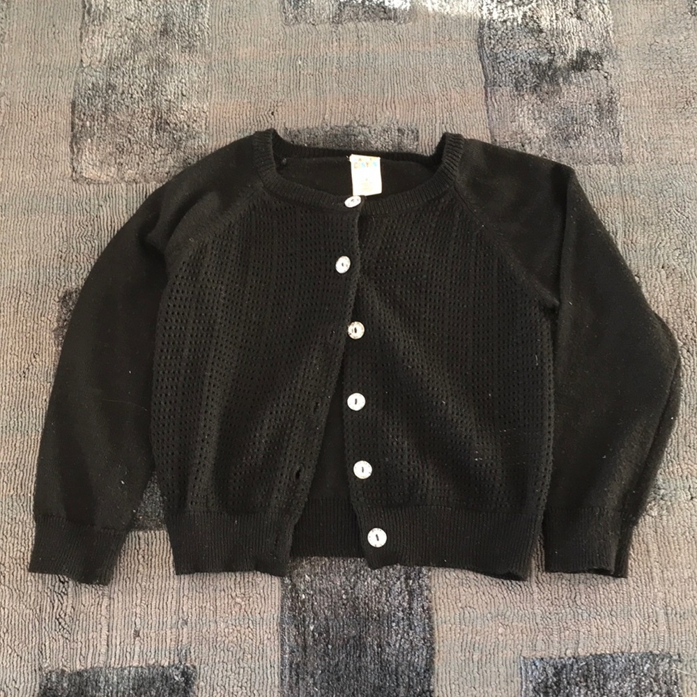 Harper Canyon black cardigan, 2